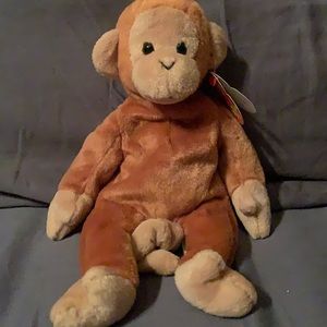 Ty Beanie Baby Bongo the monkey